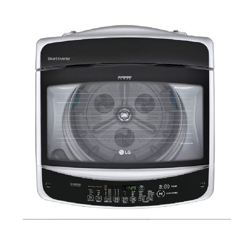 LG Washing Machine Top Loading 13 Kg Inverter Silver T1388NEHGE. LG Washing Machine Top Loading 13 Kg Inverter Silver T1388NEHGE.